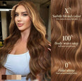 Body Wave Lace Front Wig human blend wig
