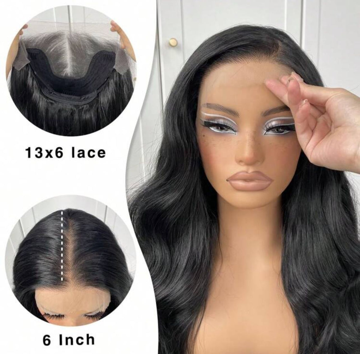 Miss Dior Wig(human blend wig)